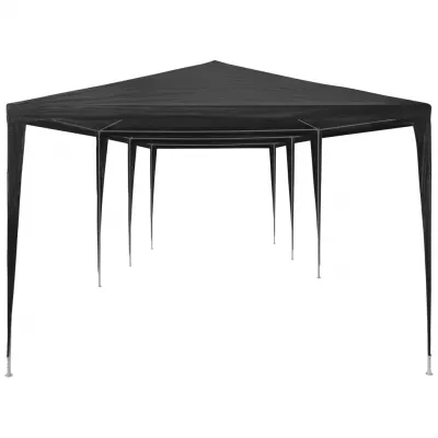 Cort de petrecere, antracit, 3 x 9 m, PE