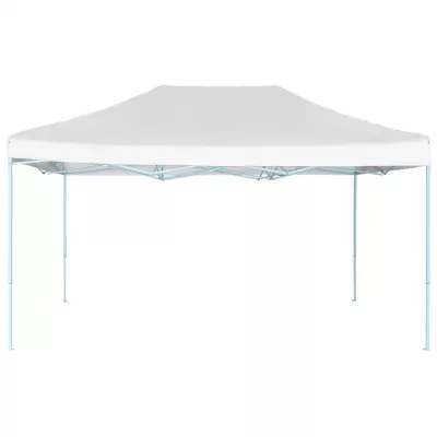 Cort de petrecere pliabil, alb, 3 x 4,5 m