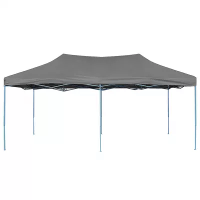 Cort de petrecere pliabil, antracit, 3 x 6 m