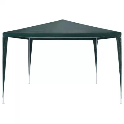 Cort de petrecere, verde, 3 x 3 m, PE