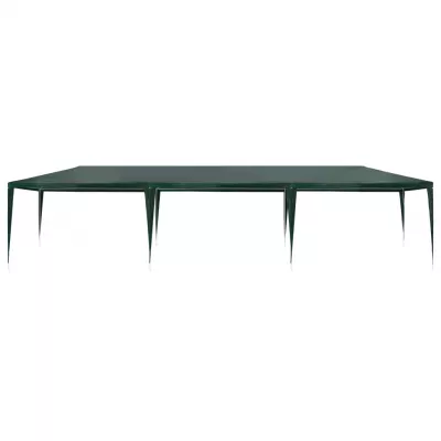 Cort de petrecere, verde, 3 x 9 m, PE