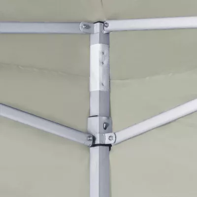 Cort pliabil cu 2 pereți, crem, 3 x 3 m