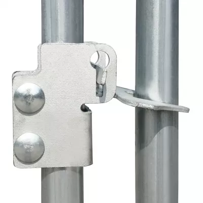Coteț de exterior pentru păsări, 2,75x2x1,92 m, oțel galvanizat