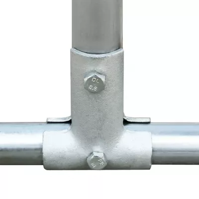 Coteț de exterior pentru păsări, 2,75x4x1,92 m, oțel galvanizat