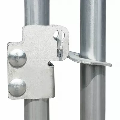 Coteț de exterior pentru păsări, 2,75x6x1,92 m, oțel galvanizat
