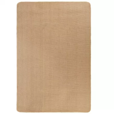 Covor de iută cu spate din latex, 120 x 180 cm, natural