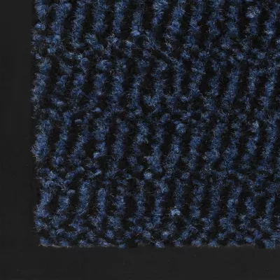 Covor de ușă anti-praf, dreptunghiular, 40 x 60 cm, albastru