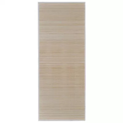 Covor din bambus, 100 x 160 cm, natural
