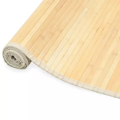 Covor din bambus, natural, 100 x 160 cm