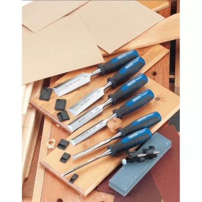 Draper Tools Set de daltă pentru lemn, opt piese, 88605