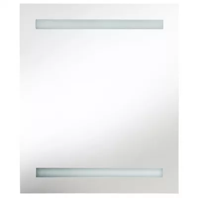 Dulap de baie cu oglindă și LED-uri, 50 x 14 x 60 cm