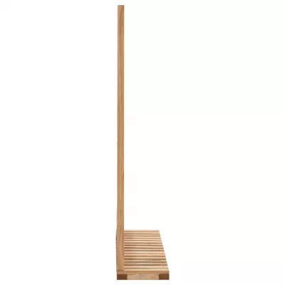 Dulap de chiuvetă cu oglindă, lemn masiv de nuc