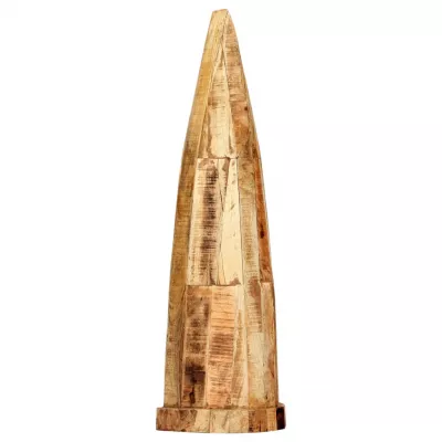 Dulap de lemn tip barcă, 40x30x130 cm, lemn masiv de mango