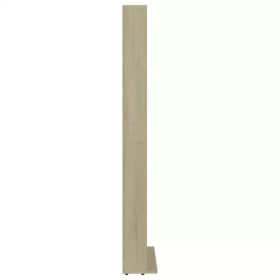 Dulap pentru CD-uri, stejar Sonoma, 102 x 23 x 177,5 cm, PAL