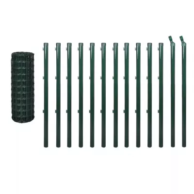 Euro gard, verde, 25 x 1,0 m, oțel