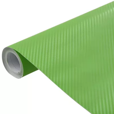 Folie auto 3D verde 200 x 152 cm
