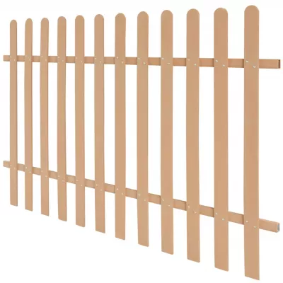 Gard din șipci, 200 x 120 cm, WPC