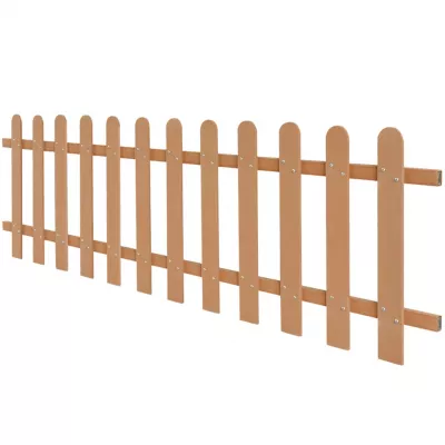Gard din șipci, 200 x 60 cm, WPC