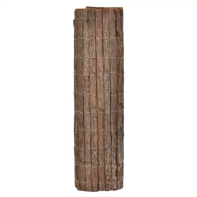 Gard din scoarță de copac, 400 x 170 cm