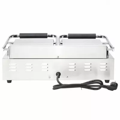 Grill Panini dublu cu striații, 58 x 41 x 19 cm, 3600 W