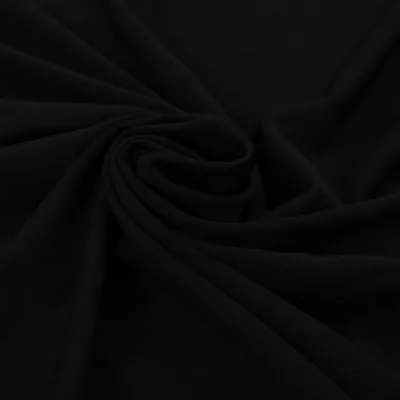 Huse elastice de masă lungi, 2 buc., negru, 120x74 cm