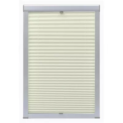 Jaluzele plisate P06/406, crem