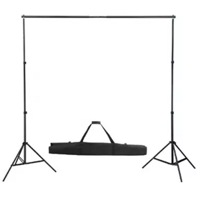 Kit studio foto, fundal alb, 600 x 300 cm &amp; lumini