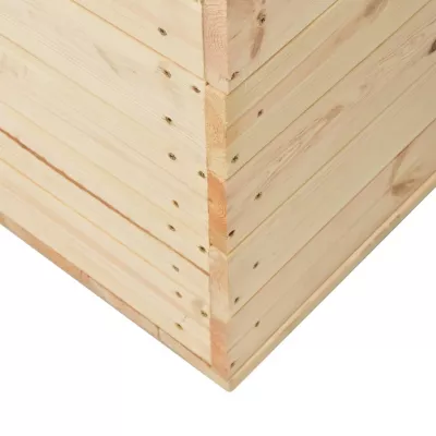 Ladă de depozitare, 100 x 54 x 50,7 cm, lemn masiv de pin