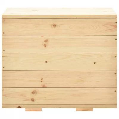 Ladă de depozitare, 60 x 54 x 50,7 cm, lemn masiv de pin