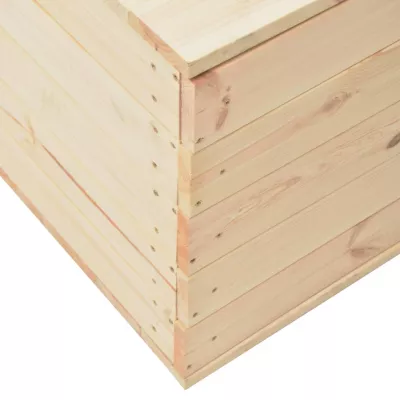 Ladă de depozitare, 60 x 54 x 50,7 cm, lemn masiv de pin