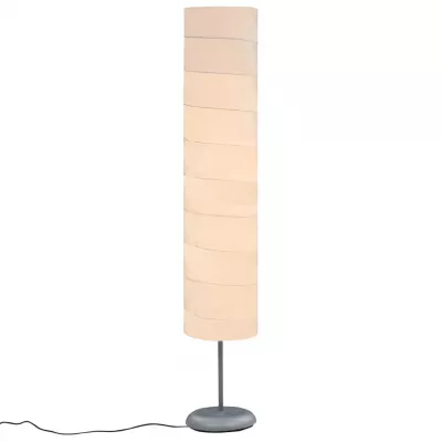 Lampă de podea cu suport, alb, 121 cm E27
