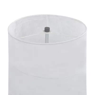 Lampă de podea cu suport, alb, 121 cm E27