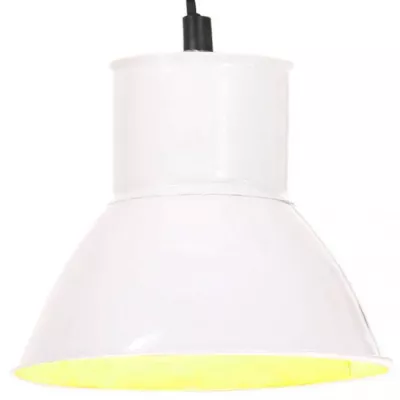 Lampă suspendată, 25 W, alb, rotund, 17 cm E27