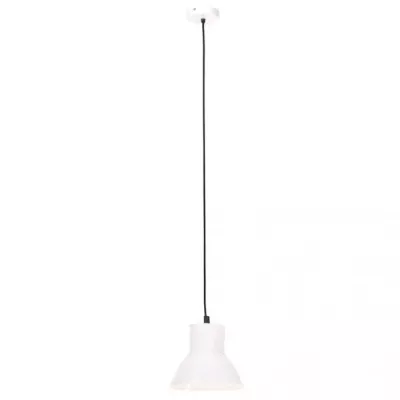Lampă suspendată, 25 W, alb, rotund, 17 cm E27