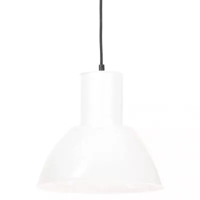 Lampă suspendată, 25 W, alb, rotund, 28,5 cm, E27