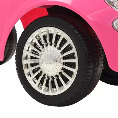 Mașinuță fără pedale Fiat 500 Roz