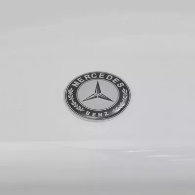 Mașinuță ride-on SUV Mercedes Benz G65, 2 motoare, alb