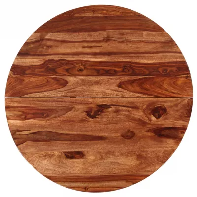 Masă de bucătărie, lemn masiv de sheesham, 120 x 77 cm