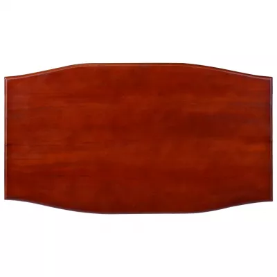 Masă de cafea, maro clasic, 90 x 50 x 40 cm, lemn masiv mahon