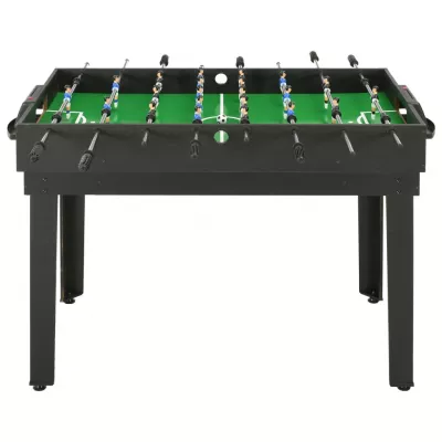 Masă de jocuri multiple 15-in-1, 121 x 61 x 82 cm, negru