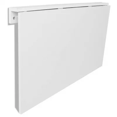 Masă de perete pliabilă, alb, 100 x 60 cm