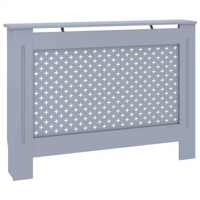 Mască pentru calorifer, antracit, 112 x 19 x 81 cm, MDF