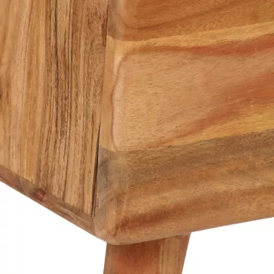 Noptieră, 60x36x75 cm, lemn masiv de acacia