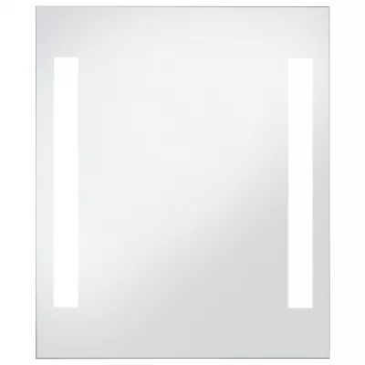 Oglindă cu LED de perete de baie, 50 x 60 cm