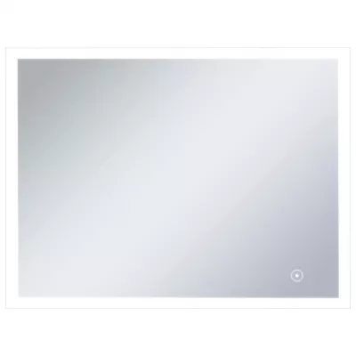 Oglindă cu LED de perete de baie cu senzor tactil, 80 x 60 cm