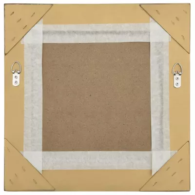 Oglindă de perete in stil baroc, auriu, 40 x 40 cm