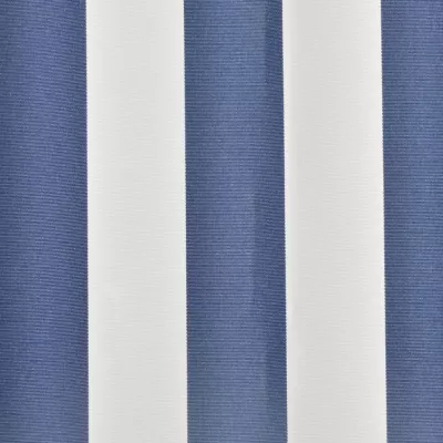 Pânză copertină albastru & alb 4 x 3 m (cadrul nu este inclus)