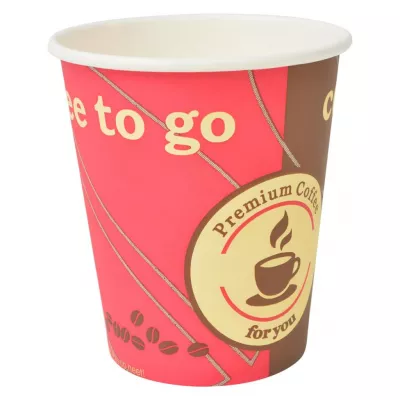 Pahare de unică folosință pentru cafea 1000 buc. 240 ml (8 oz)