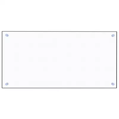 Panou antistropi bucătărie transparent 80x40 cm sticlă securiz.