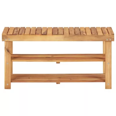 Pantofar, 90 x 32 x 46 cm, lemn masiv de acacia